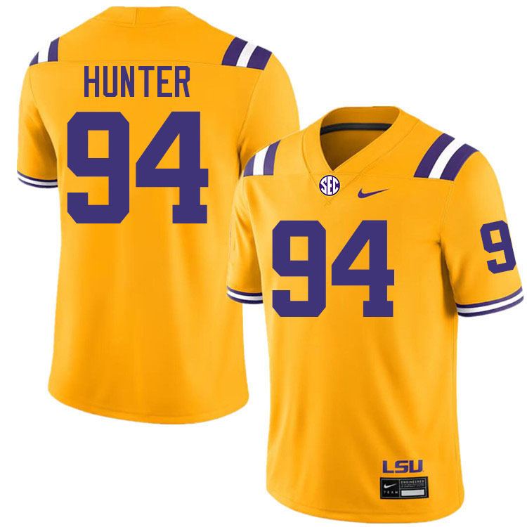 Danielle Hunter LSU Tigers Jersey,Louisiana State University Tigers Football Jersey-Gold